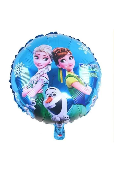 Frozen Elsa 5 Yaş Balon Seti Karlar Ülkesi Konsept Helyum Balon Set Frozen Elsa Doğum Günü Set - 3
