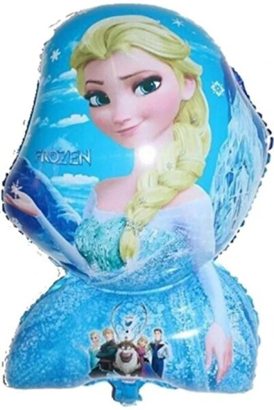 Frozen Elsa 5 Yaş Balon Seti Karlar Ülkesi Konsept Helyum Balon Set Frozen Elsa Doğum Günü Set - Resim 2