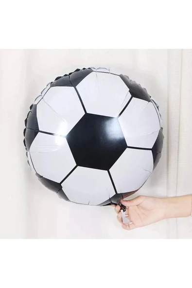 Futbol Maç Konsept Yeşil Rakam 9 Yaş Balon Futbol Konsept Yeşil Parti Doğum Günü Balon Seti - 2