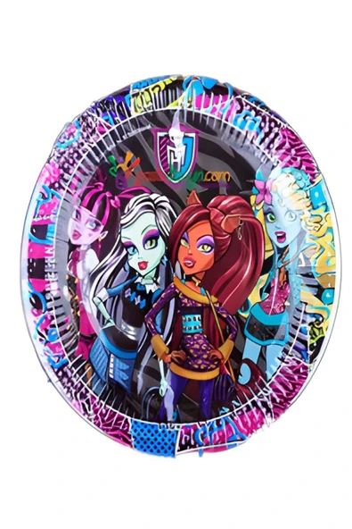 MONSTER HIGH Tabak 8'li MONSTER HIGH Parti Malzemeleri