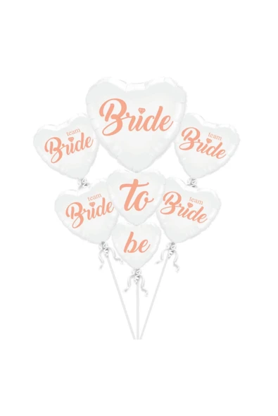 Bride To Be Kalpli 5’li Set Bekarlığa Veda Parti Ürünleri