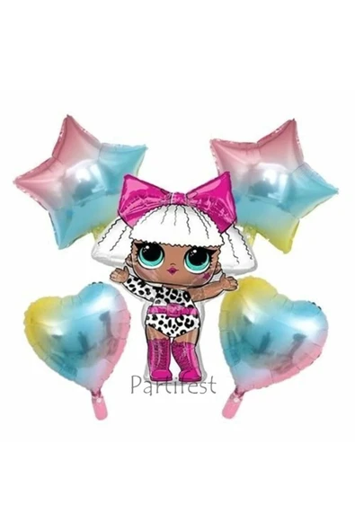LOL Yaş Balon Seti LOL Balon Seti LOL Doğum Günü Parti Seti ürün görseli
