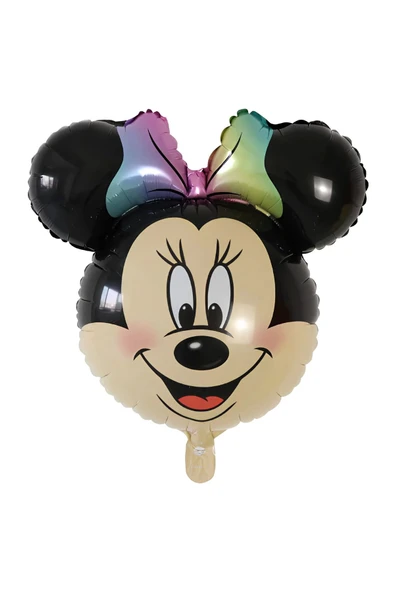 Minnie Mouse 1 Yaş Balon Set Minnie Mouse Konsept Balon ve Pembe Rakam Balon Set - Resim 2