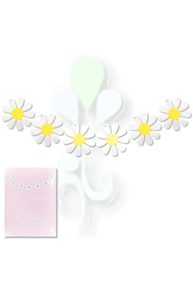 1 Adet Papatya Banner Papatya Arı Konsept Dekoratif Banner Flama Daisy Banner - 4