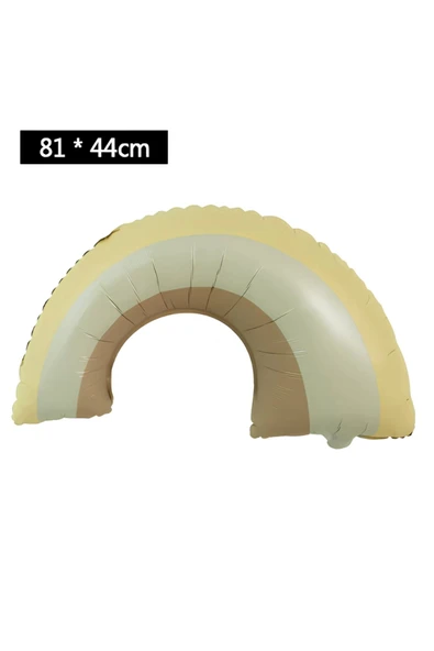 Retro Ayıcık Polis Arabası Gökkuşağı Uçak Konsept Balon Set Retro Konsept Doğum Günü Balon Set - Resim 4