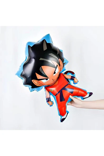 Anime Dragon Ball 9 Yaş Balon Set Vegeta  ve Son Goku Balon  Dragon Ball Konsept Doğum Günü Balon - Resim 3