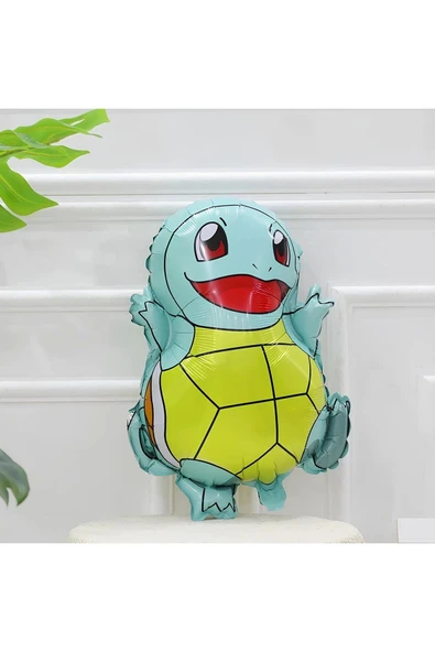 Pokemon Konsept 7 Yaş Doğum Günü Balon Set Pokemon Pikaçu Balbazar Çarmender Sikörtıl Balon - Resim 3