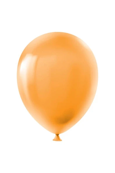 Turuncu Pastel Balon 10 Adet