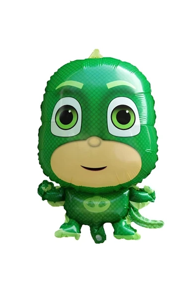 Pijamaskeliler 4 Yaş Kırmızı Rakam Balon Set Pjmasks Konsept Balon Set Pijamaskeli Doğum Günü Set - Resim 4