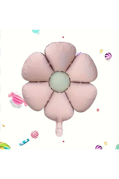 Sevimli Ayıcık 2 Yaş Balon Set Retro Pembe Ayıcık Konsept Doğum Günü Set - 3