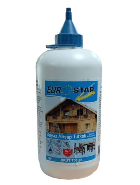 EUROSTAR BEYAZ AHŞAP TUTKALI 700 GR. ürün görseli 1