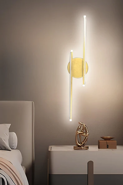 LEGACY Sare Aplik Modern Tasarım Eskitme Renk - Gün Işığı Ledli Banyo - Mutfak - Salon Led Duvar Aplik - 3