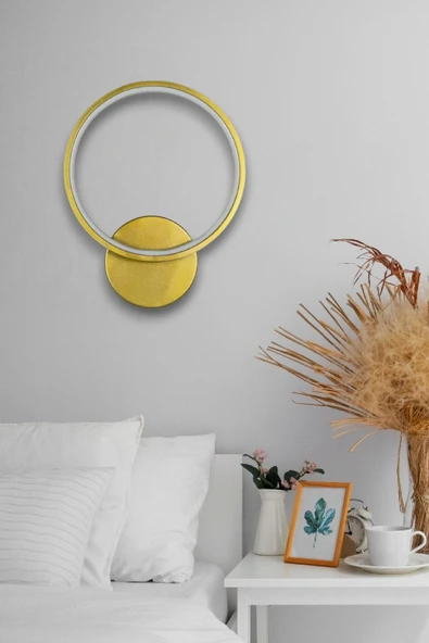 LEGACY Aura Modern Tasarım Eskitme Renk Gün Işığı Ledli Hol - Banyo - Mutfak - Salon Led Duvar Aplik