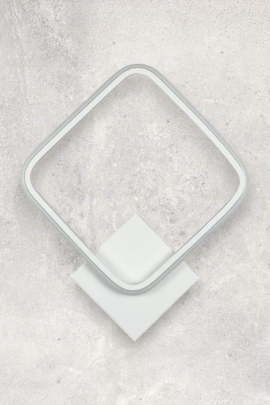 LEGACY Kira Aplik Modern Tasarım Beyaz Renk Gün Işığı Ledli Banyo - Mutfak - Salon Led Duvar Aplik - 3
