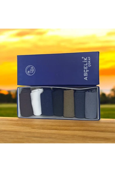 Asçelik  3 lü Dikişsiz Yazlık Erkek Çorap Gri - Resim 3