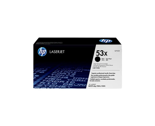 HP Q7553X  Q7553X 53X SIYAH LAZER TONER - 2