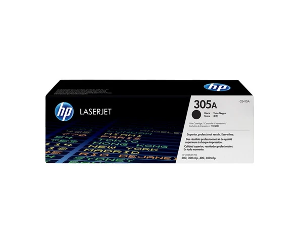 HP CE410A Black Toner Kartus 305A CE410A