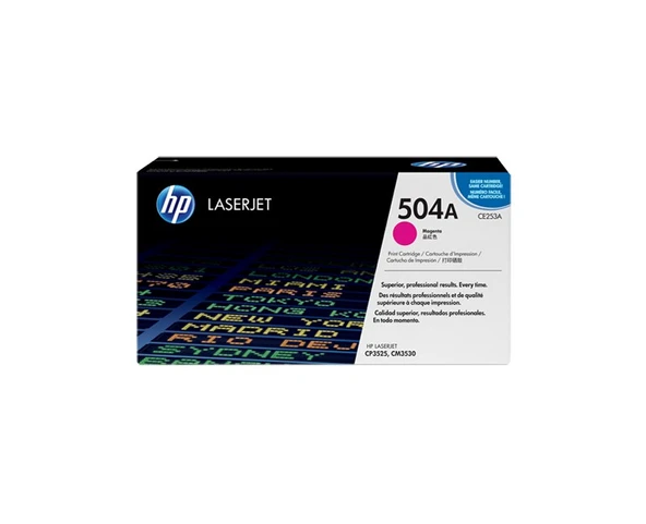 HP CE253A Magenta Toner Kartus 504A CE253A ürün görseli