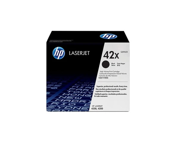 HP Q5942X  Q5942X 42X SIYAH LAZER TONER ürün görseli 1