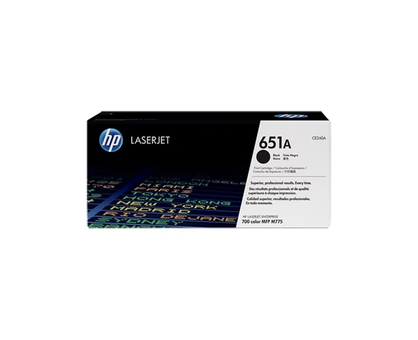 HP  CE340A Black Toner Kartus 651A