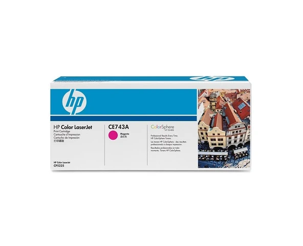 HP CE743A 307A MACENTA TONER 7.300 SAYFA