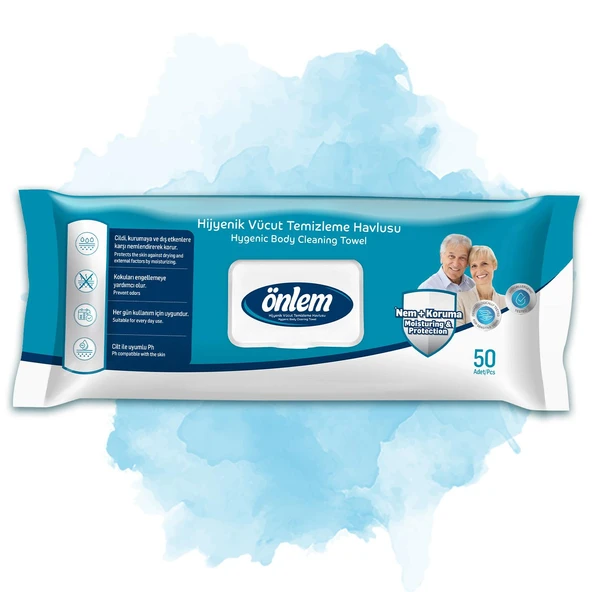 Önlem Vücut Temizleme Havlusu 50 x 6 Adet - 2
