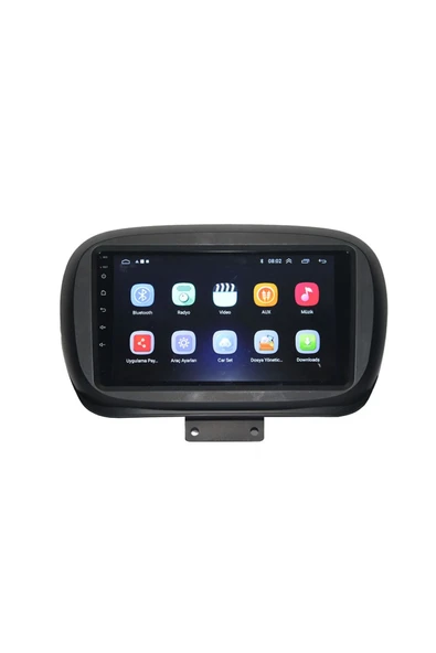 NAVMİNA Fiat 500X 2014-2022 Uyumlu 9 inç 4-64 GB Multimedya - Resim 2