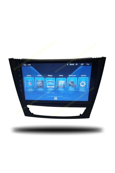 NAVMİNA MERCEDES E CLASS W211 2007-2011 UYUMLU 9 İNÇ 4-64 GB MULTİMEDYA - Resim 3