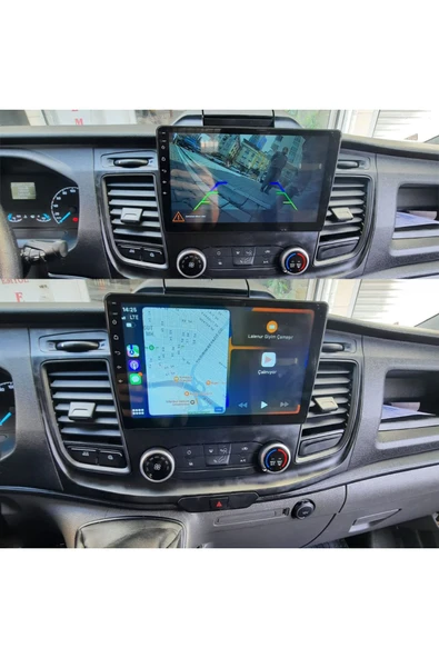 NAVMİNA Ford Transit Custom 2020-2022 Ekransız Model Uyumlu 10 inç 4-64 Gb Multimedya