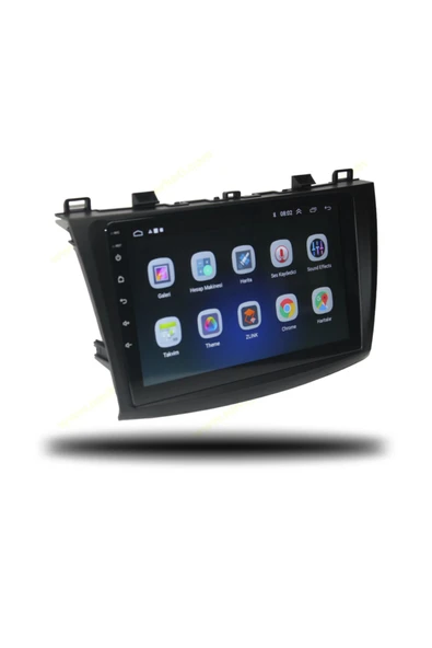 NAVMİNA MAZDA 3 2010-2013 UYUMLU 9 İNÇ 6-128 GB MULTİMEDYA KAMERA - Resim 3