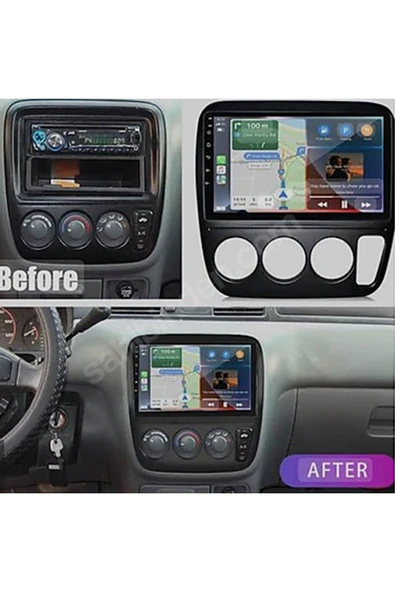 NAVMİNA Honda CRV 1997-2002 Uyumlu 9 inç 4-64 GB Multimedya ürün görseli