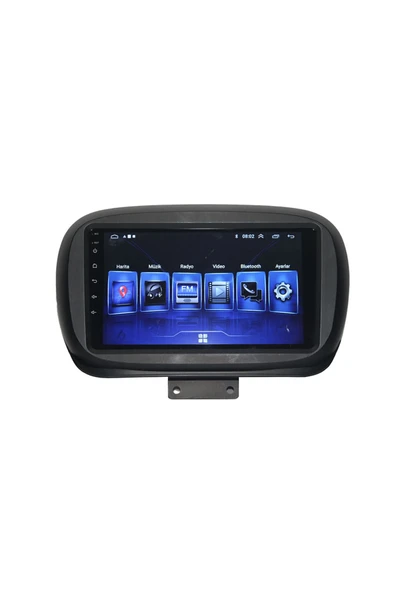 NAVMİNA Fiat 500X 2014-2022 Uyumlu 9 inç 4-64 GB Multimedya