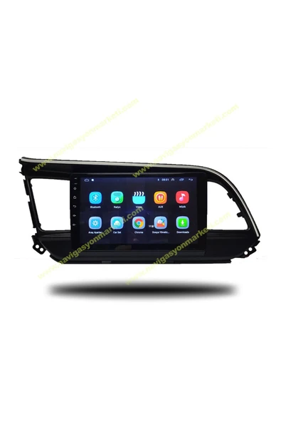 NAVMİNA Hyundai Elantra 2019-2020 Uyumlu 9 inç 6-128 GB Multimedya - Resim 5