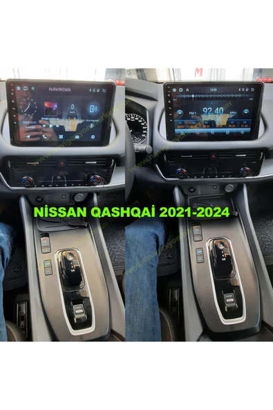 NAVMİNA NİSSAN QASHQAİ 2021-2024 UYUMLU 10 İNÇ 4-64 GB MULTİMEDYA KAMERA