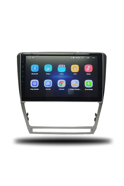 NAVMİNA SKODA OCTAVİA 2007-2012 UYUMLU 10 İNÇ 6-128 GB MULTİMEDYA - Resim 3