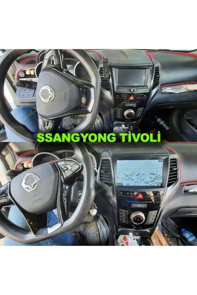 NAVMİNA SSANGYONG TİVOLİ 2015-2019 UYUMLU 9 İNÇ 6-128 GB UYUMLU MULTİMEDYA - Resim 2