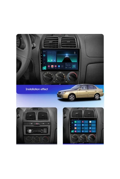 NAVMİNA Hyundai Accent 2000-2007 Uyumlu 9 inç 4-64 GB Multimedya ürün görseli