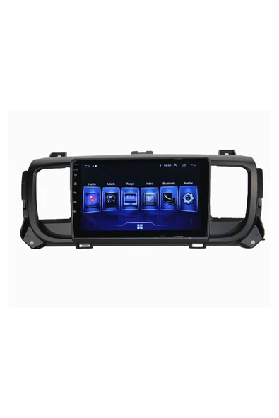 NAVMİNA Citroen JUMPY OPEL VİVARO PEUGEOT EXPERT 2017-2023 Uyumlu 10 inç 4-64 gb Multimedya - 3