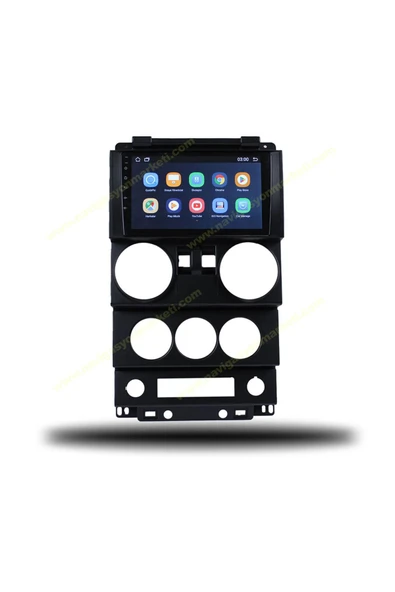 NAVMİNA JEEP Wrangler Rubicon 2008-2010 Uyumlu 9 inç 4-64 GB Multimedya - 2