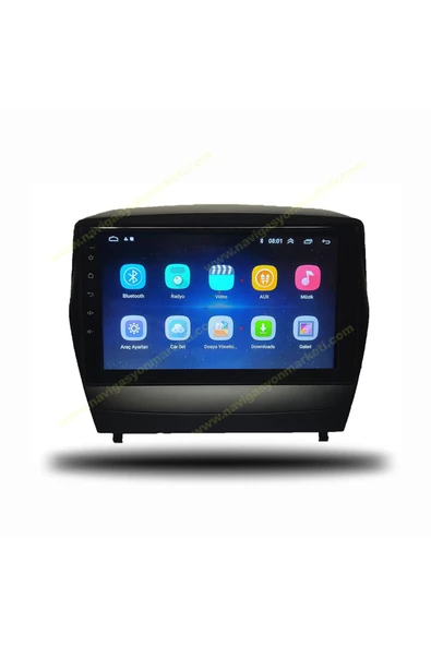 NAVMİNA Hyundai İX35 2010-2015 Uyumlu 9 inç 6-128 GB Multimedya - Resim 3