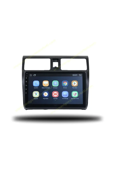 NAVMİNA SUZUKİ SWİFT 2006-2010 UYUMLU 10 İNÇ 6-128 GB MULTİMEDYA - Resim 4