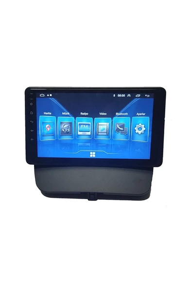 NAVMİNA Ford Courier 2014-2022 Uyumlu 9 inç 6-128 GB Multimedya - Resim 2