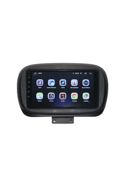 NAVMİNA Fiat 500X 2014-2022 Uyumlu 9 inç 4-64 GB Multimedya - Resim 3