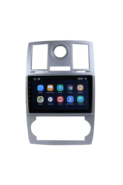 NAVMİNA Chrysler C300 Uyumlu 9 inç Android 4-64 gb Multimedya - Resim 3