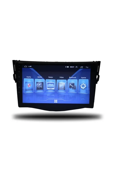 NAVMİNA TOYOTA RAV4 2007-2012 UYUMLU 9 İNÇ 6-128 GB MULTİMEDYA - Resim 2