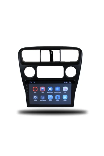 NAVMİNA Honda Accord 1999-2000 Uyumlu 9 inç 6-128 Gb Multimedya - Resim 3