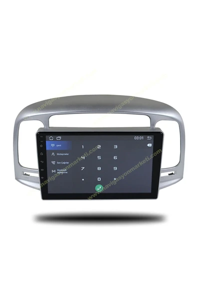 NAVMİNA Hyundai Accent ERA 2006-2012 Uyumlu 9 inç 4-64 GB Multimedya - Resim 5