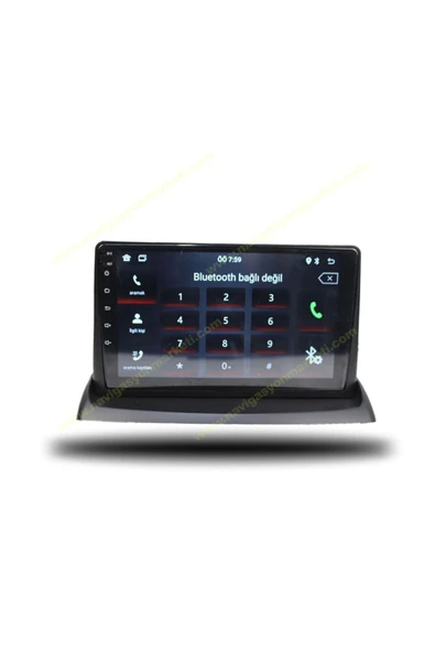 NAVMİNA RENAULT CLİO 2 1999-2006 UYUMLU 9 İNÇ 6-128 GB MULTİMEDYA - Resim 6