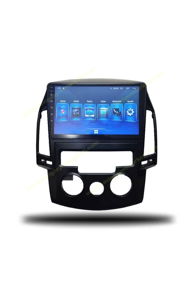NAVMİNA Hyundai i30 2008-2011 Manuel Klima Uyumlu 9 inç 6-128 GB Multimedya - Resim 3