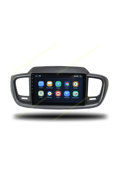 NAVMİNA KİA SORENTO 2015-2018 UYUMLU 10 İNÇ 6-128 GB MULTİMEDYA KAMERA - Resim 3